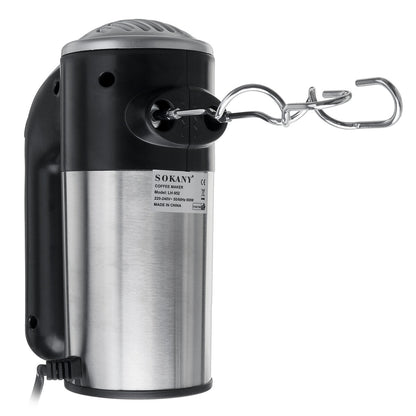 800w Kitchen Electric Hand Mixer With 5 Speeds Whisk Egg