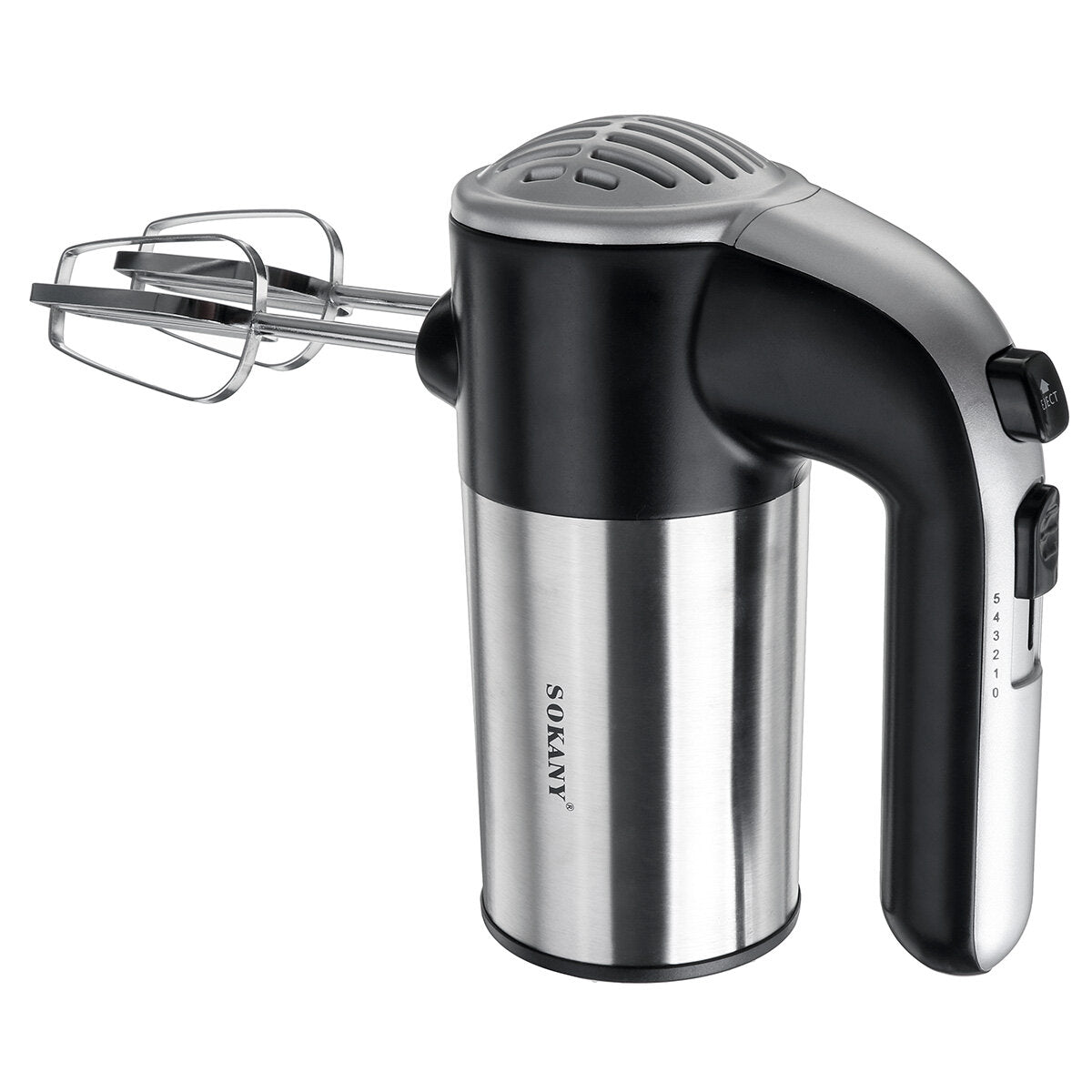 800w Kitchen Electric Hand Mixer With 5 Speeds Whisk Egg