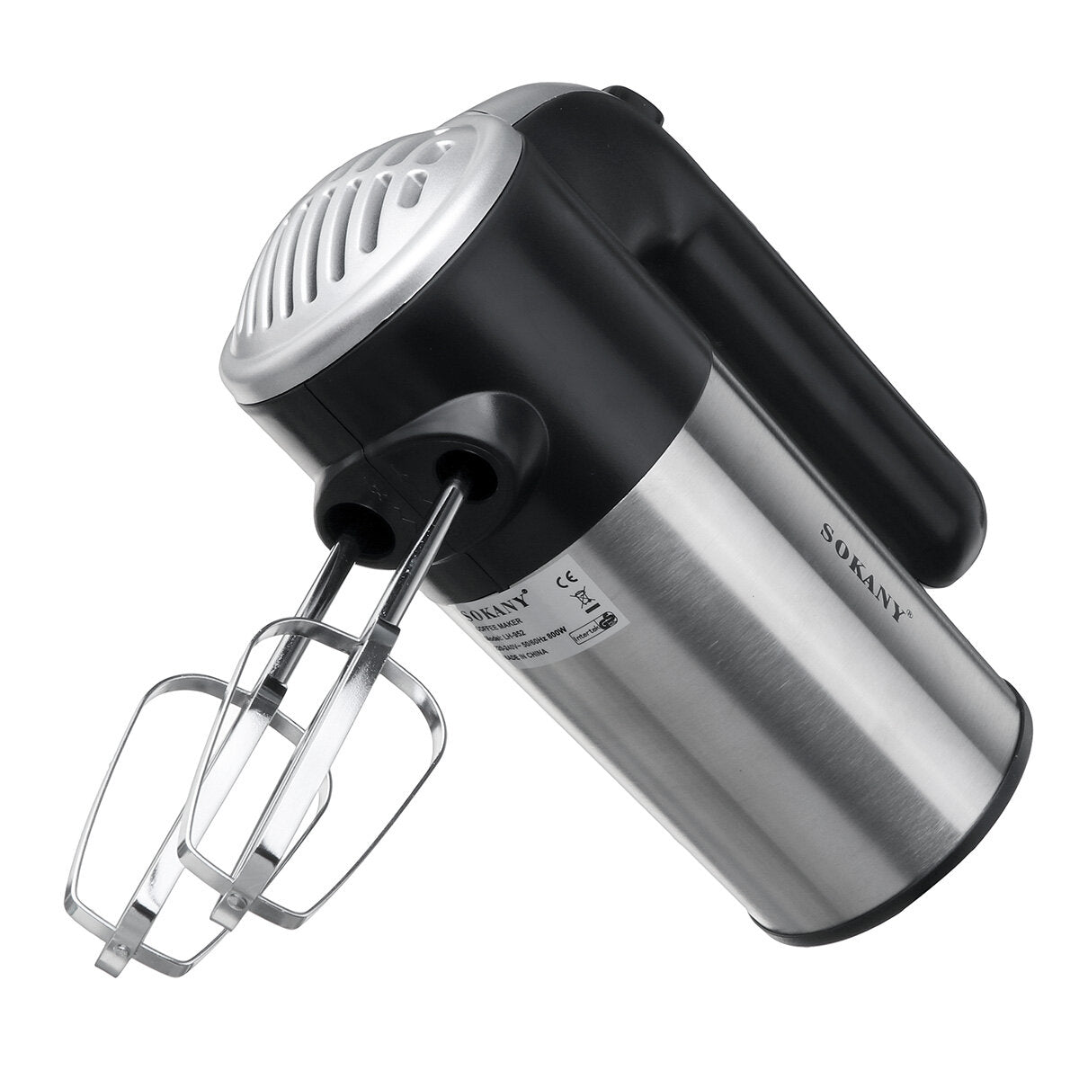 800w Kitchen Electric Hand Mixer With 5 Speeds Whisk Egg