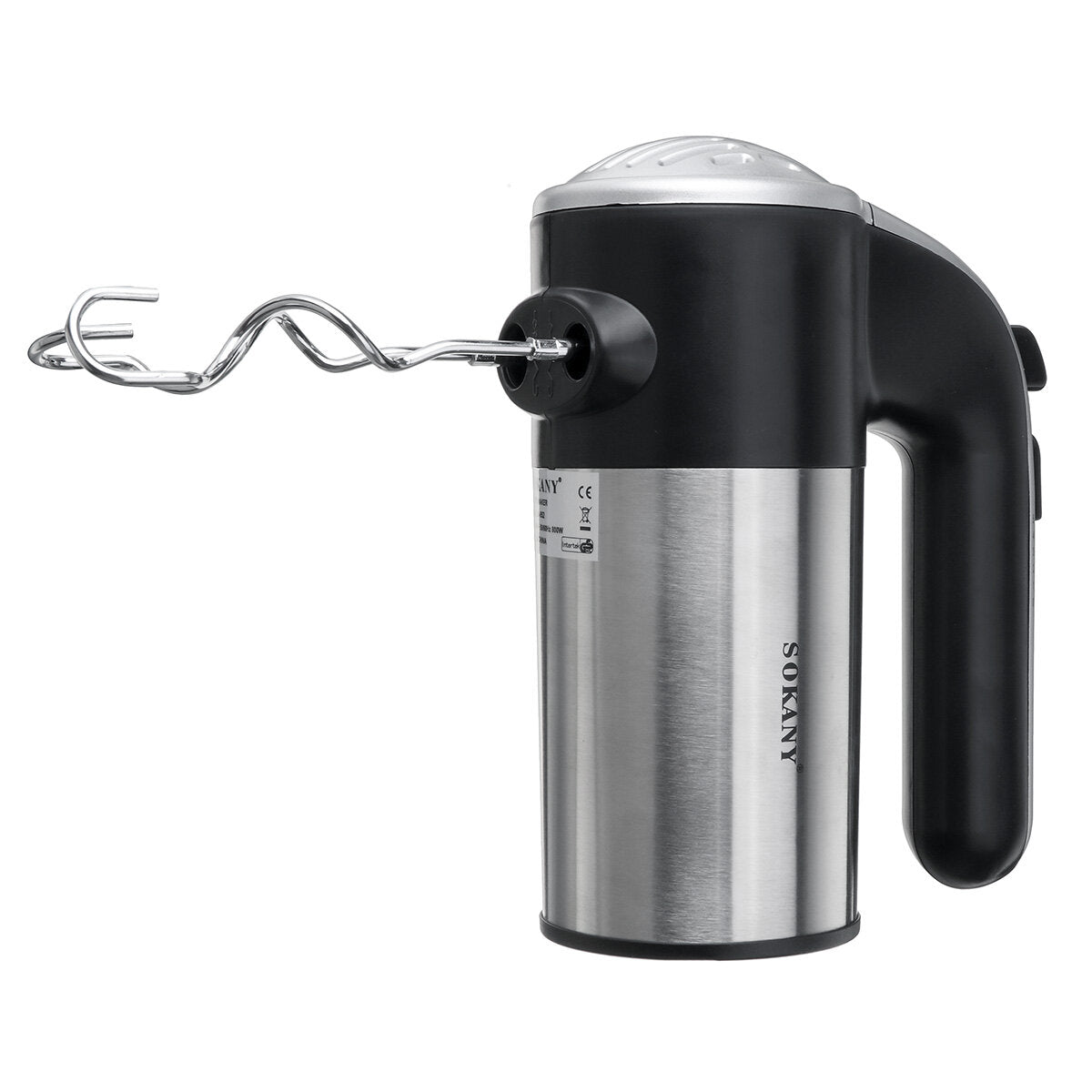800w Kitchen Electric Hand Mixer With 5 Speeds Whisk Egg