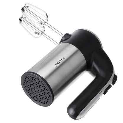 800w Kitchen Electric Hand Mixer With 5 Speeds Whisk Egg