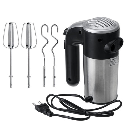 800w Kitchen Electric Hand Mixer With 5 Speeds Whisk Egg