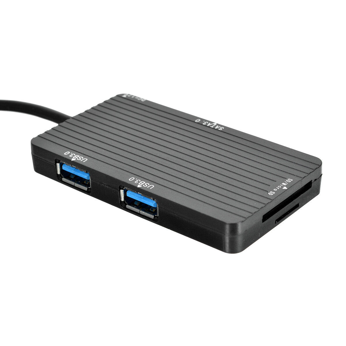 ELEGIANT USB3.0/SATA3.0 Converter 2.5" USB3.0 Hard Drive Adapter TF/SD Card Card Reader