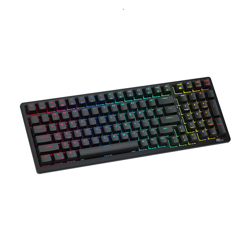 Royal Kludge RK98 Wireless Gaming Mechanical Keyboard With 98keys RGB Backlit Triple-Mode Bluetooth 2.4G Hot Swappable Switch