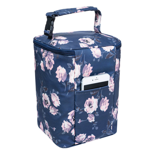 8l Waterproof Mommy Bag Three-layer Rose Lunch Insulation