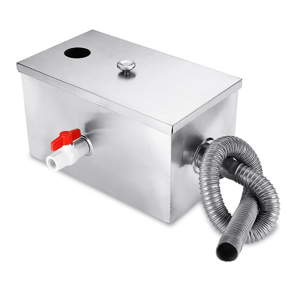 8lb 5gpm Gallons Per Minute Grease Trap Stainless Steel