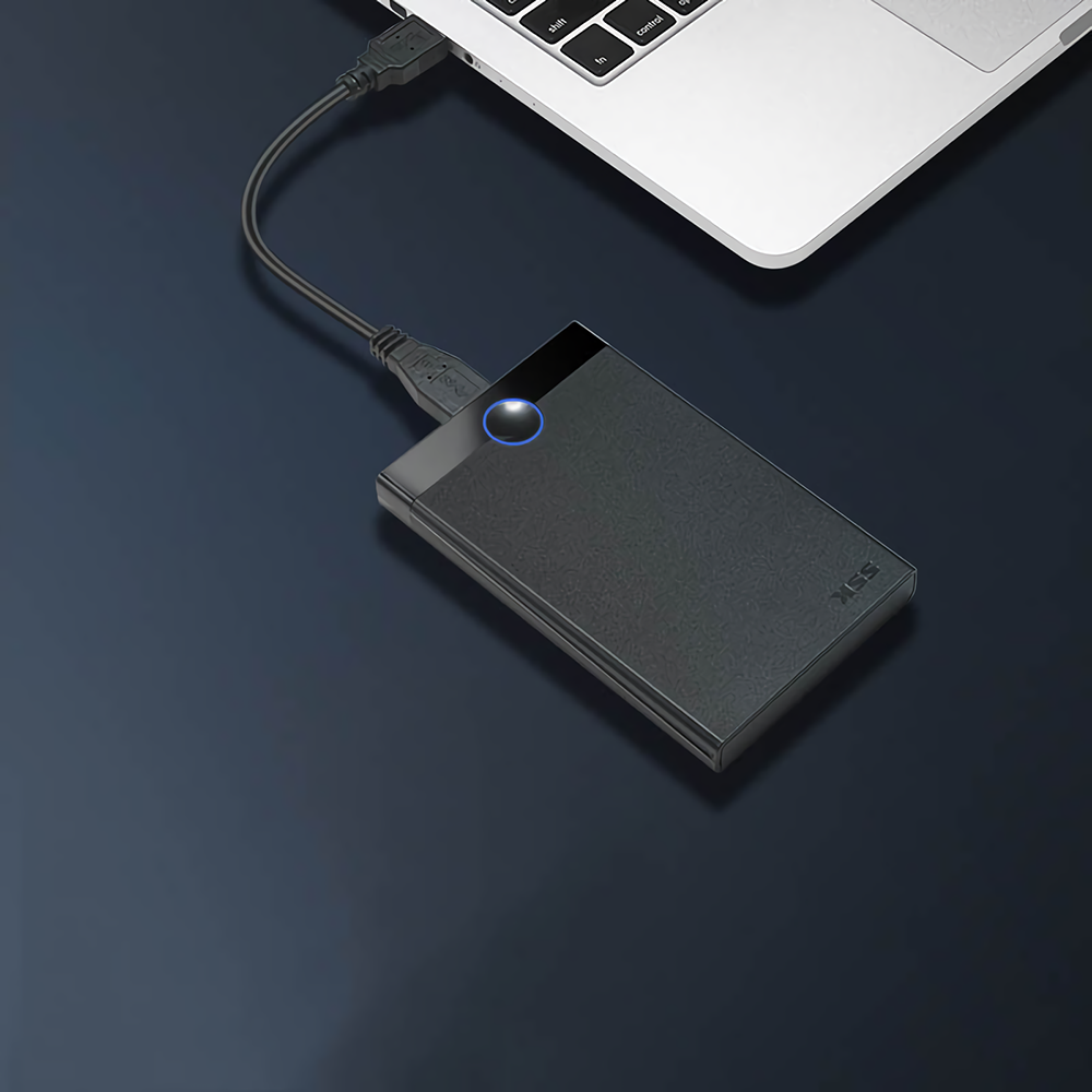 SSK SHE090 2.5" USB3.0 to SATA HDD SSD External Hard Drive Enclosure 450mb/s Hard Disk Case Support SATA3 6TB Hard Disk