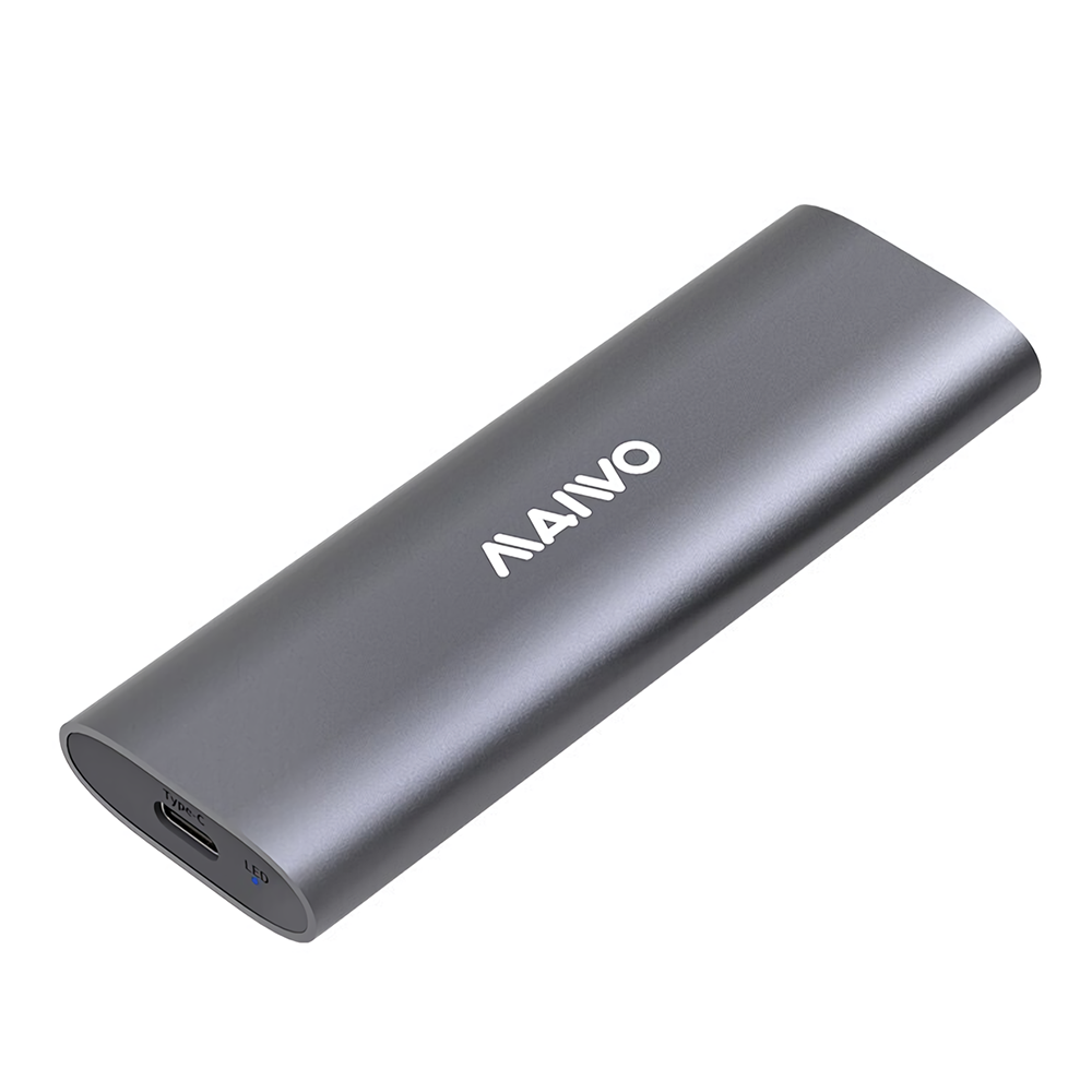 MAIWO K1689 M.2 Dual Protocol NVME SATA Hard Drive Enclosure 10Gbps Type-C USB3.1 GEN2 SSD Hard Disk Box