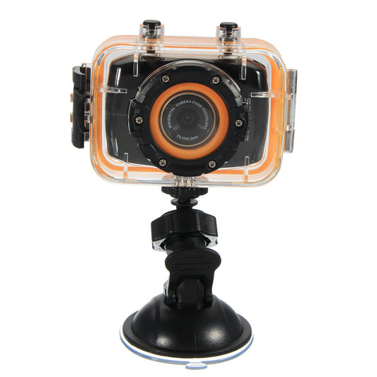 W108 2 Inch 1080P HD Sport CameraMini Car Action 10 Meters Waterproof Buit-in Lithium Battery