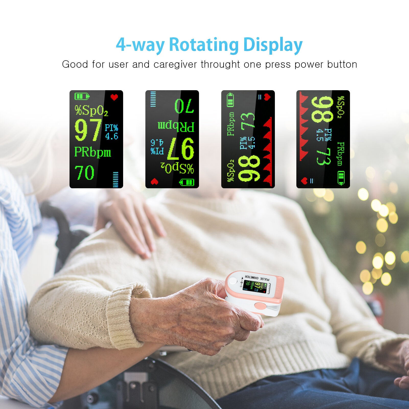 Bluetooth Fingertip Pulse Oximetro SpO2 PR PI Oximeter De Dedo Android IOS APP Blood Oxygen Saturation Heart Rate Detection Oximeter