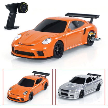 RC Drifting Car Upgraded Gyro 1/43 Racing RTR 4WD Four-wheel Drive High Speed Radio Control Model 2.4g Drift Race Car Mini Gifts