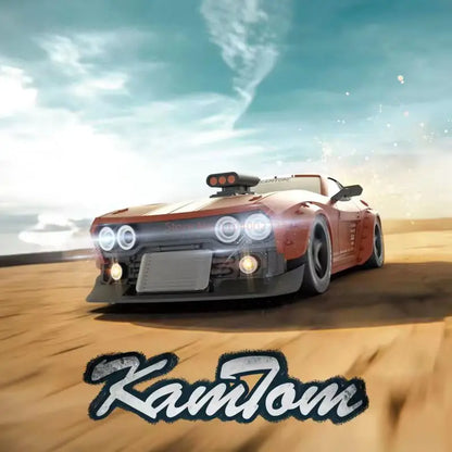 1/32 2.4g Hz Kamtom 4wd Rc Professional High-Speed Drift Car Racing Model Abs Car Shell Remote Control Car Children Toy Gifts