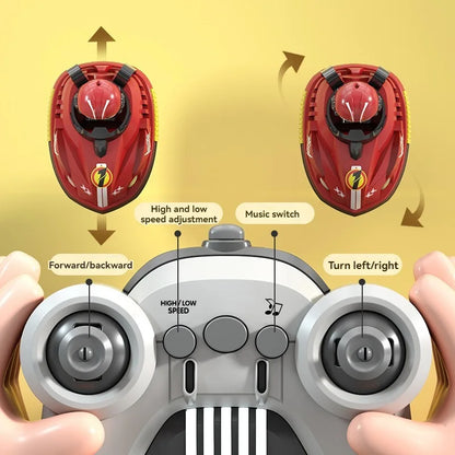 Children's new match parent-child interaction drift kart collision ejection remote control two-person bumper car toy