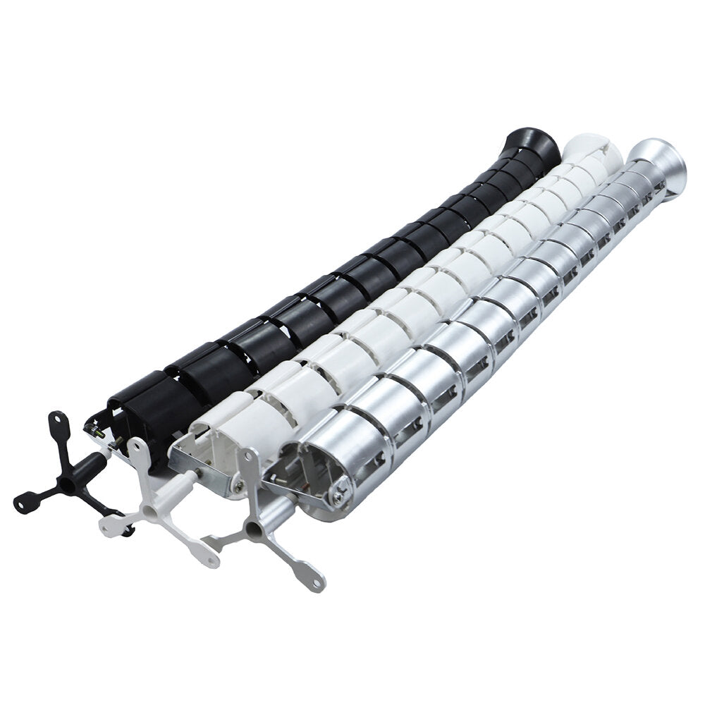 Abs Round Cable Sleeve Wire Organizer Coiled Tube Management