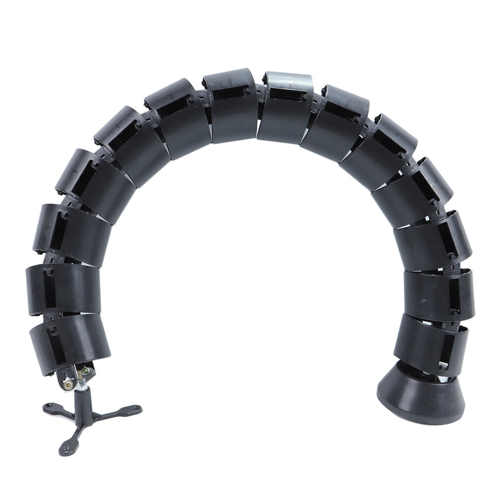 Abs Round Cable Sleeve Wire Organizer Coiled Tube Management