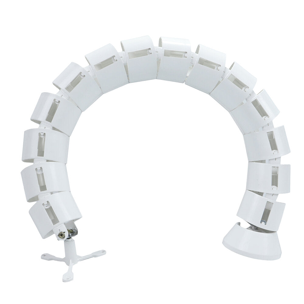 Abs Round Cable Sleeve Wire Organizer Coiled Tube Management