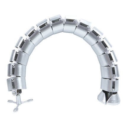 Abs Round Cable Sleeve Wire Organizer Coiled Tube Management