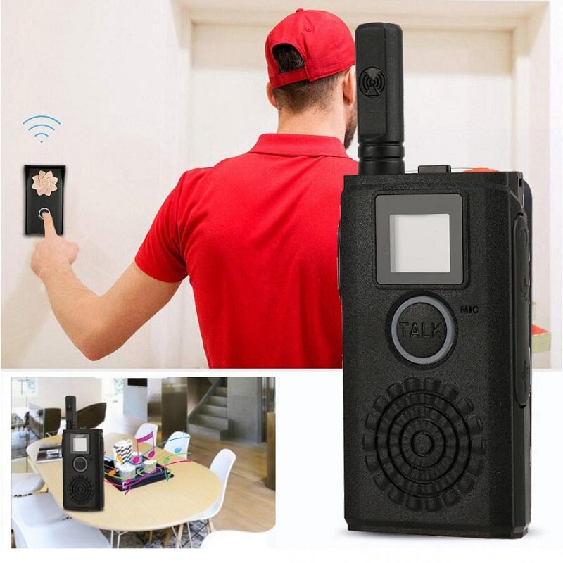 Ac100-240v Mini Outdoor Wireless Intercom Doorbell