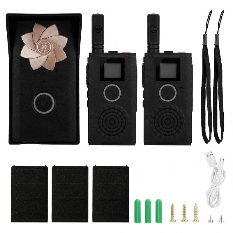 Ac100-240v Mini Outdoor Wireless Intercom Doorbell