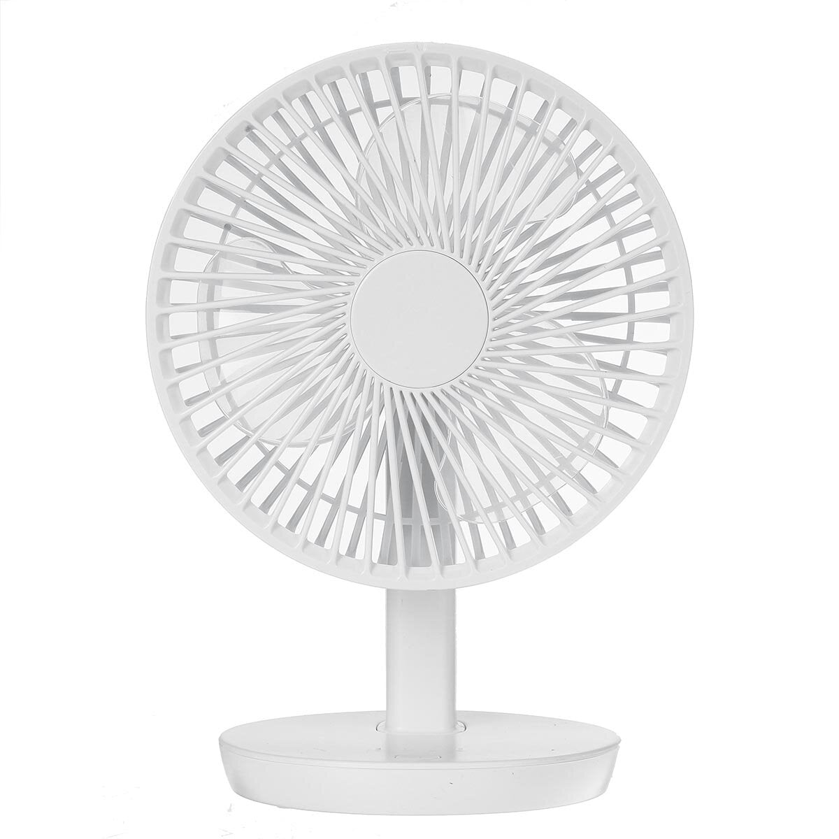 Adjustable Angle Desk Fan Dc5v 3-gear Usb Charging Mini