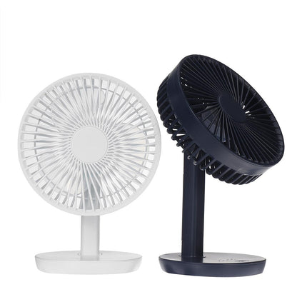 Adjustable Angle Desk Fan Dc5v 3-gear Usb Charging Mini