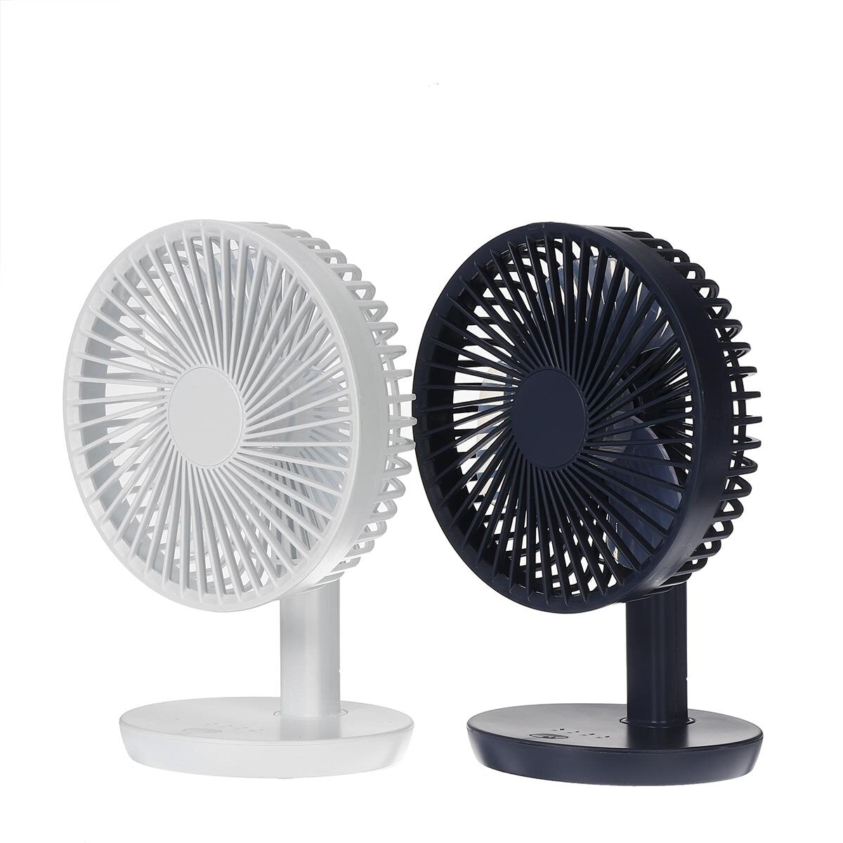 Adjustable Angle Desk Fan Dc5v 3-gear Usb Charging Mini