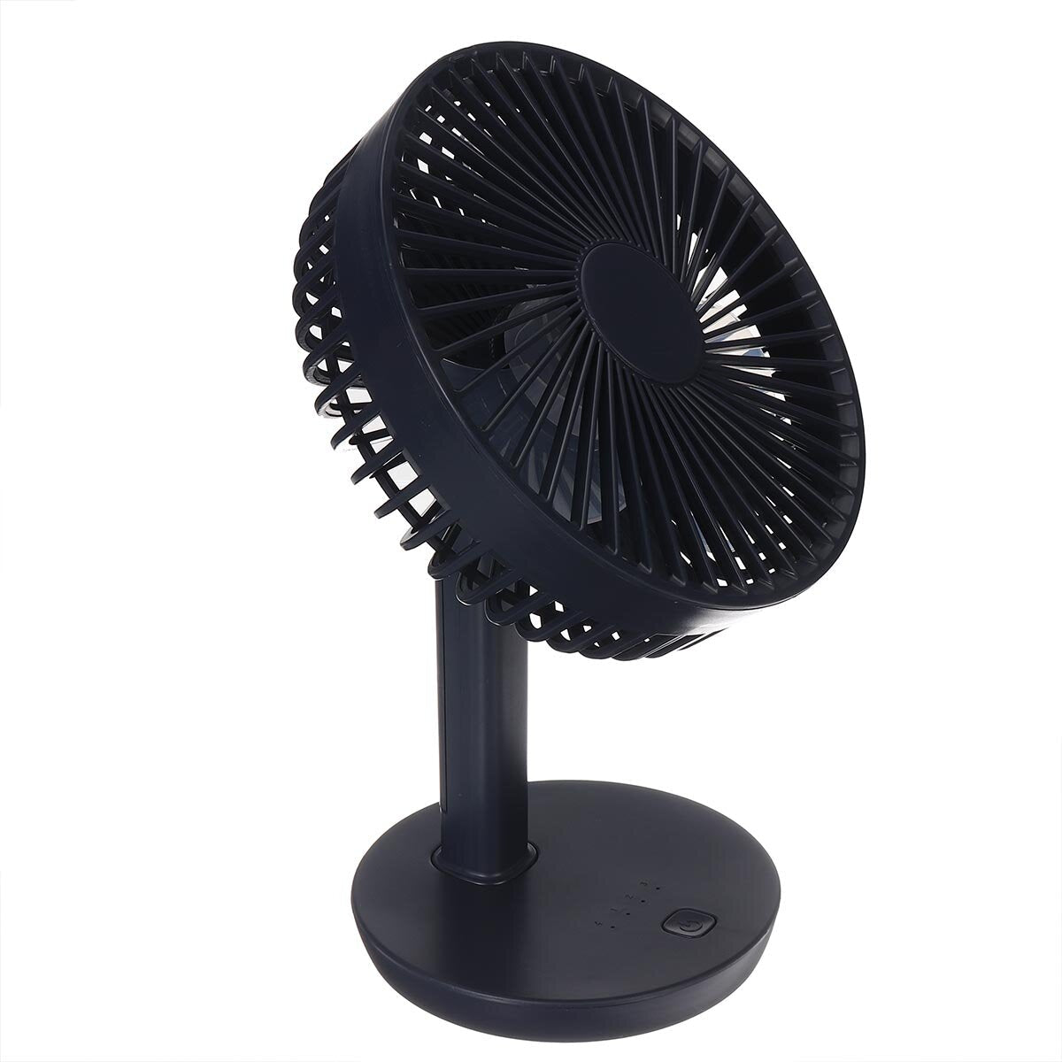 Adjustable Angle Desk Fan Dc5v 3-gear Usb Charging Mini