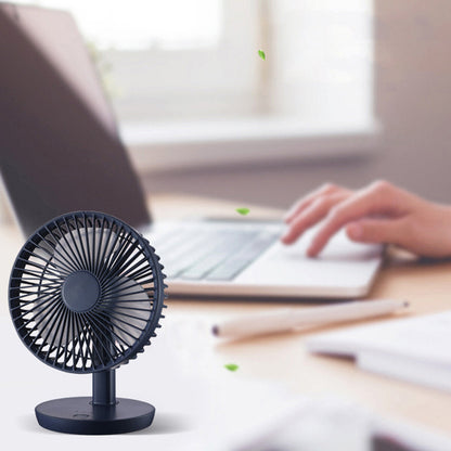 Adjustable Angle Desk Fan Dc5v 3-gear Usb Charging Mini