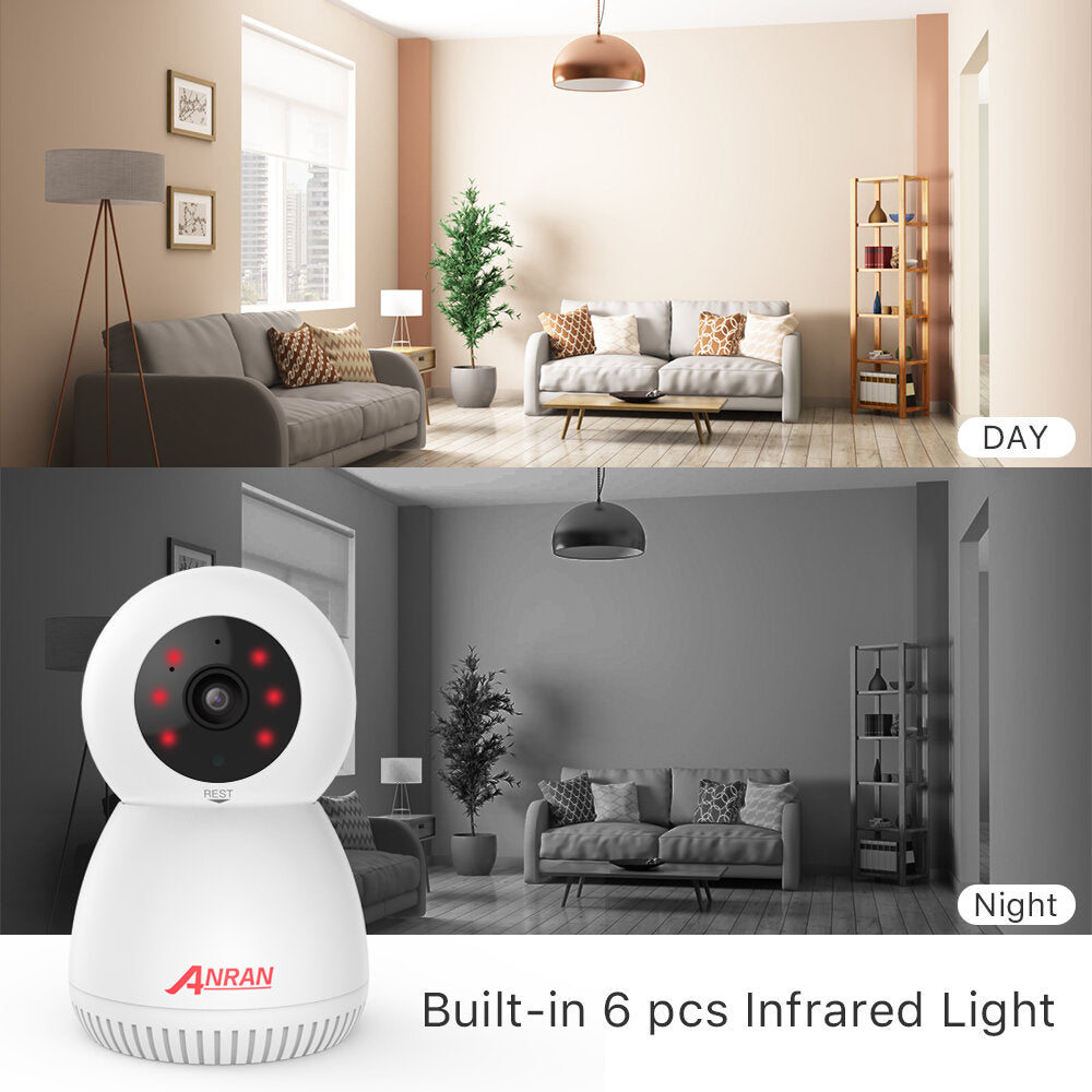 Anran Ca43 Wifi Wireless 3mp Hd Surveillance Camera App