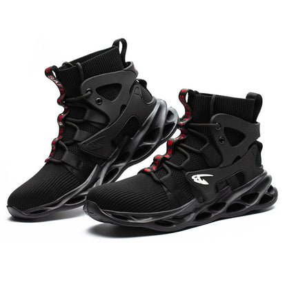 Atrego Men Safety Shoes Steel Toe Cap Work Boots High Top
