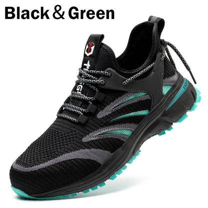 Atrego Men Safety Shoes Steel Toe Work Boots Sport Non Slip
