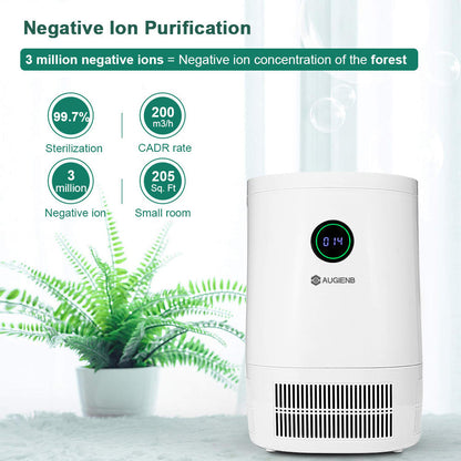 Augienb Powerful Air Purifier Cleaner Hepa Filter To Remove