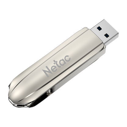 Netac U389 USB3.2 Flash Drive 128G 256G Thumb Drive Zinc Alloy Solid State U Disk 360 Rotatable 150MB/s Pendrive