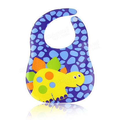 Baby Feeding Bib Waterproof Infant Bibs Soft Burp Colths Eva