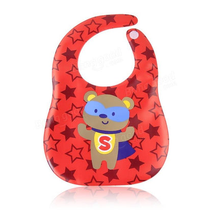 Baby Feeding Bib Waterproof Infant Bibs Soft Burp Colths Eva