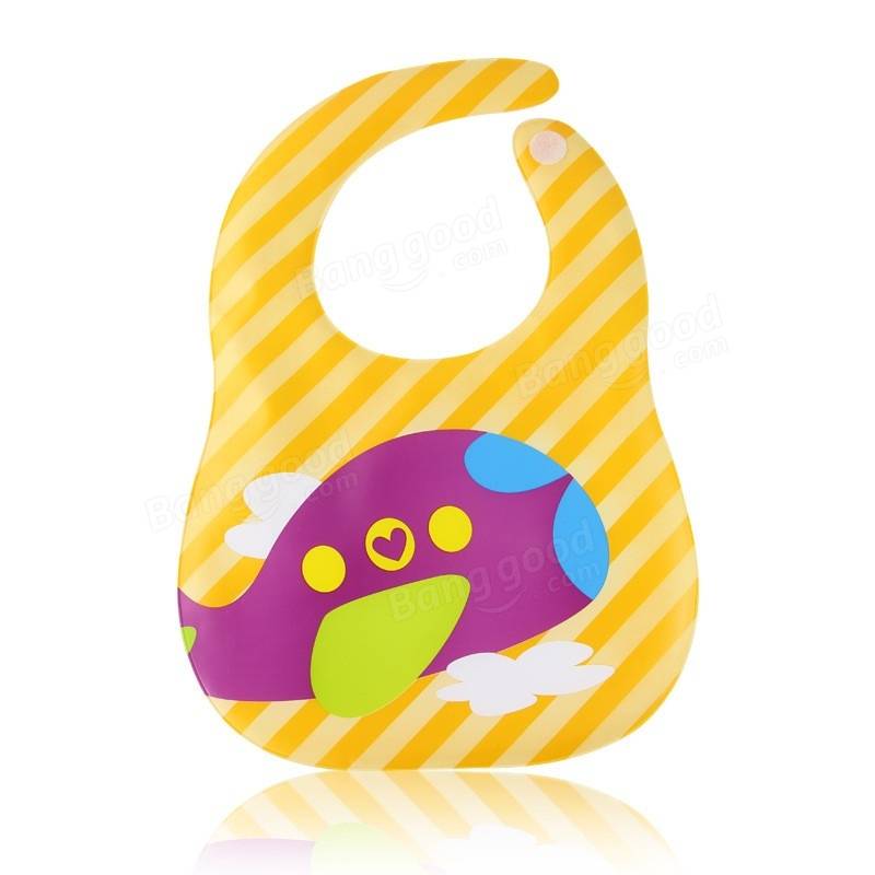 Baby Feeding Bib Waterproof Infant Bibs Soft Burp Colths Eva