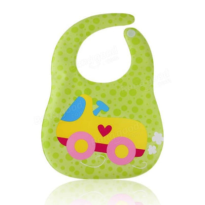 Baby Feeding Bib Waterproof Infant Bibs Soft Burp Colths Eva