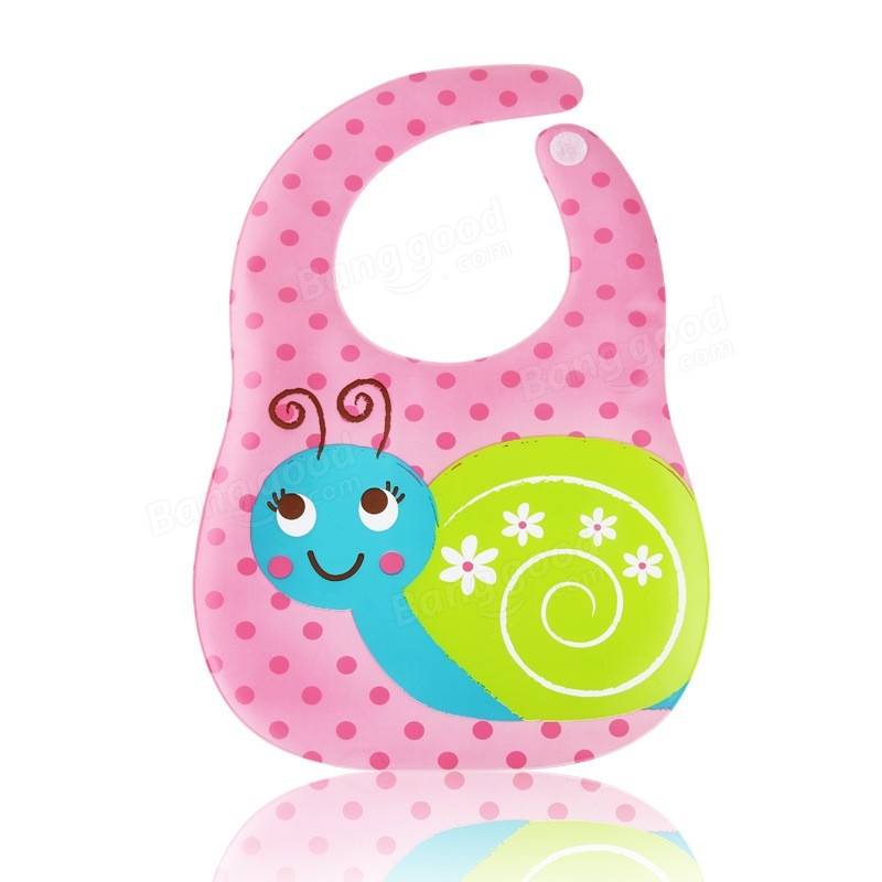 Baby Feeding Bib Waterproof Infant Bibs Soft Burp Colths Eva