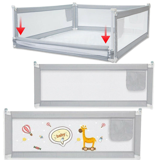 Baby Guard Bed Rail Toddler Safety Adjustable Kids Infant