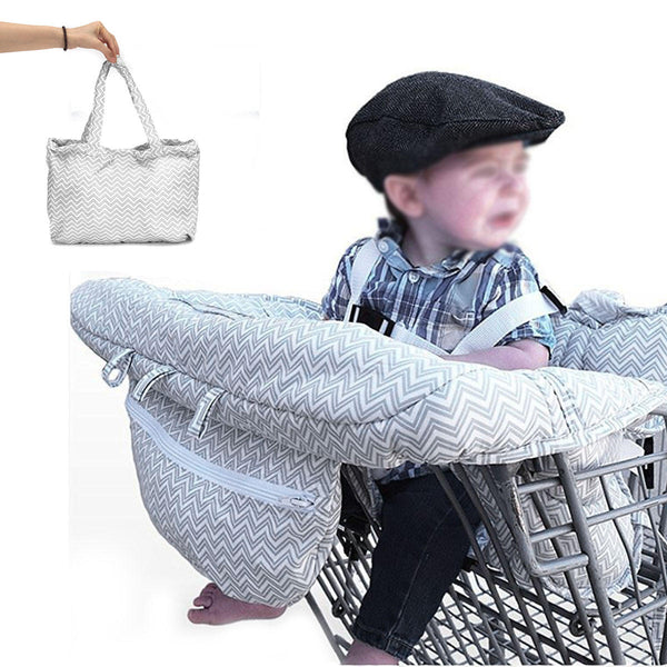 Baby Kids Shopping Cart Cushion Trolley Pad Push Protection