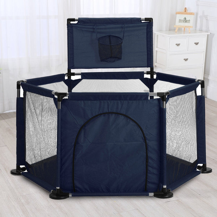Baby Playpen Oxford Cloth Balls Pool Infant Playground Fence
