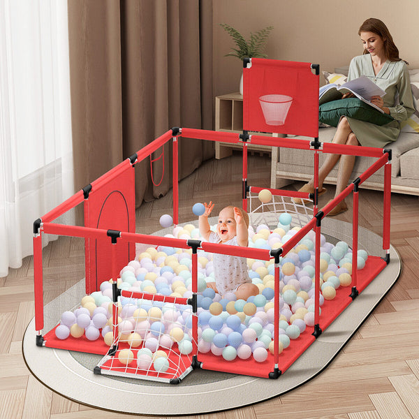 Baby Playpen Oxford Cloth Children Infant Fence Safety
