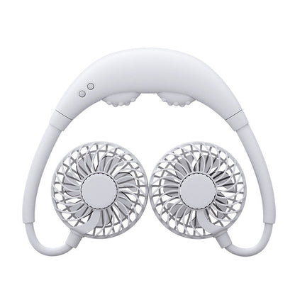 Bakeey Massage Board Neck Fan Led Usb Charging With Aroma