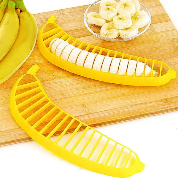 Banana Slicer & Cutter: Fruit Salad Kitchen Tool