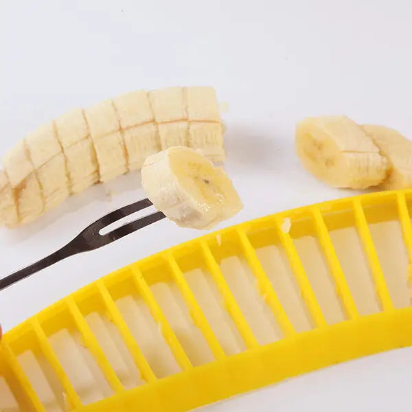 Banana Slicer & Cutter: Fruit Salad Kitchen Tool