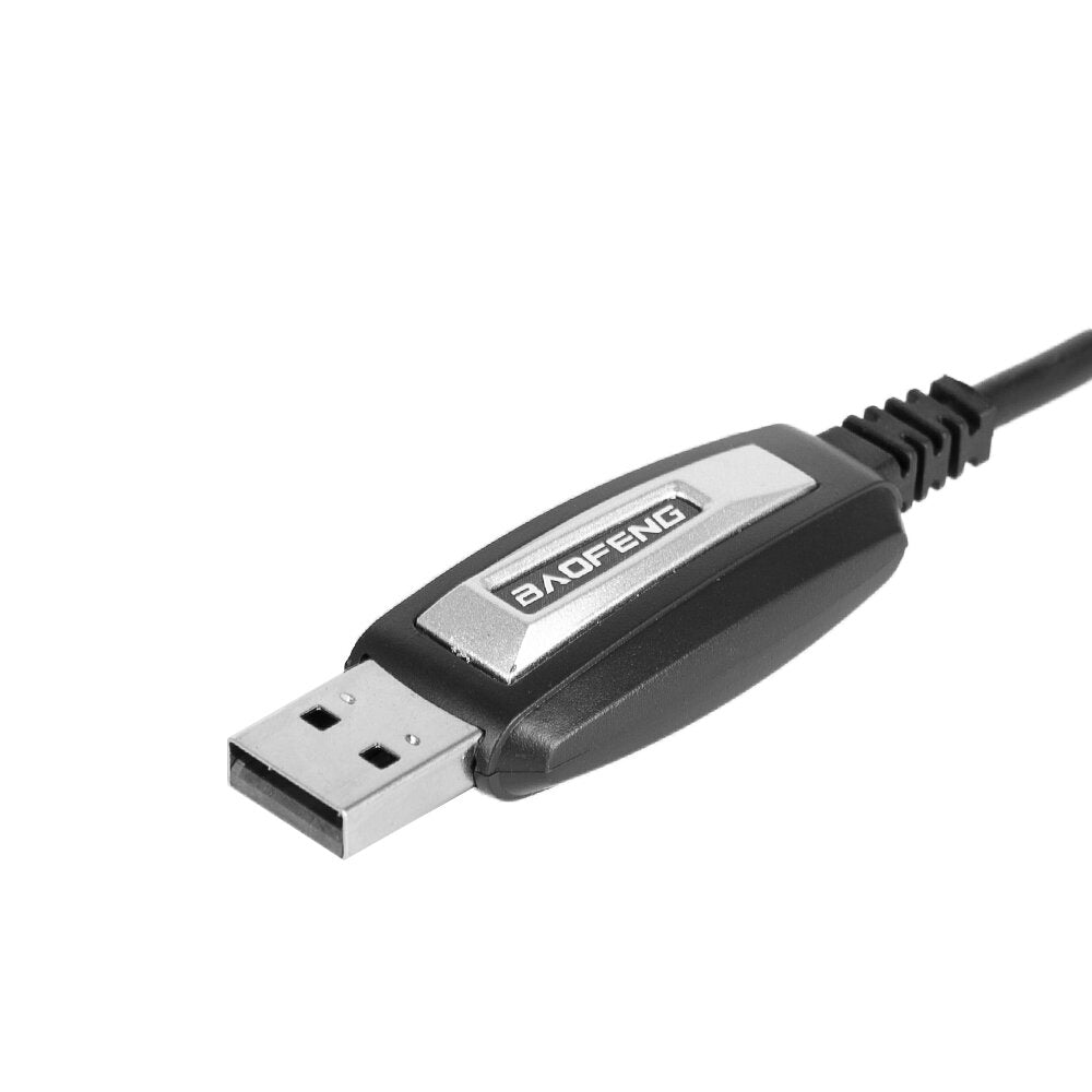 Baofeng 2 Pins Plug Usb Programming Cable For Walkie Talkie