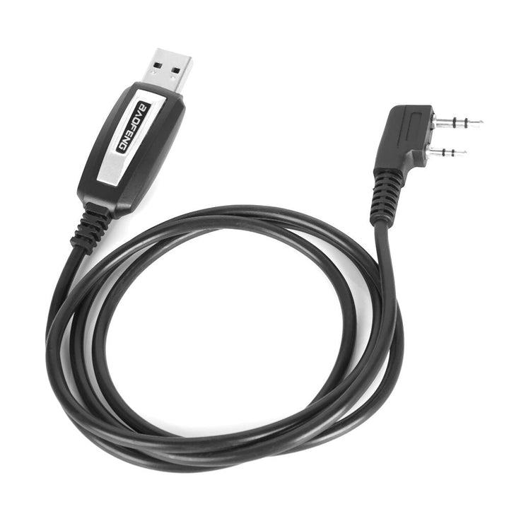 Baofeng 2 Pins Plug Usb Programming Cable For Walkie Talkie