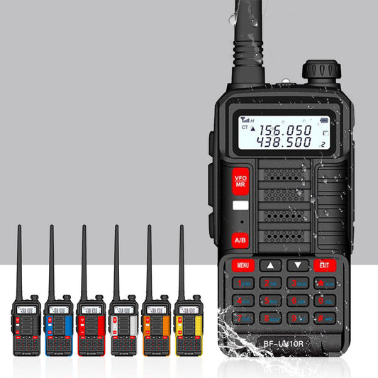 Baofeng Bf-uv10r 10w 8800mah Walkie Talkie Waterproof 5-15km