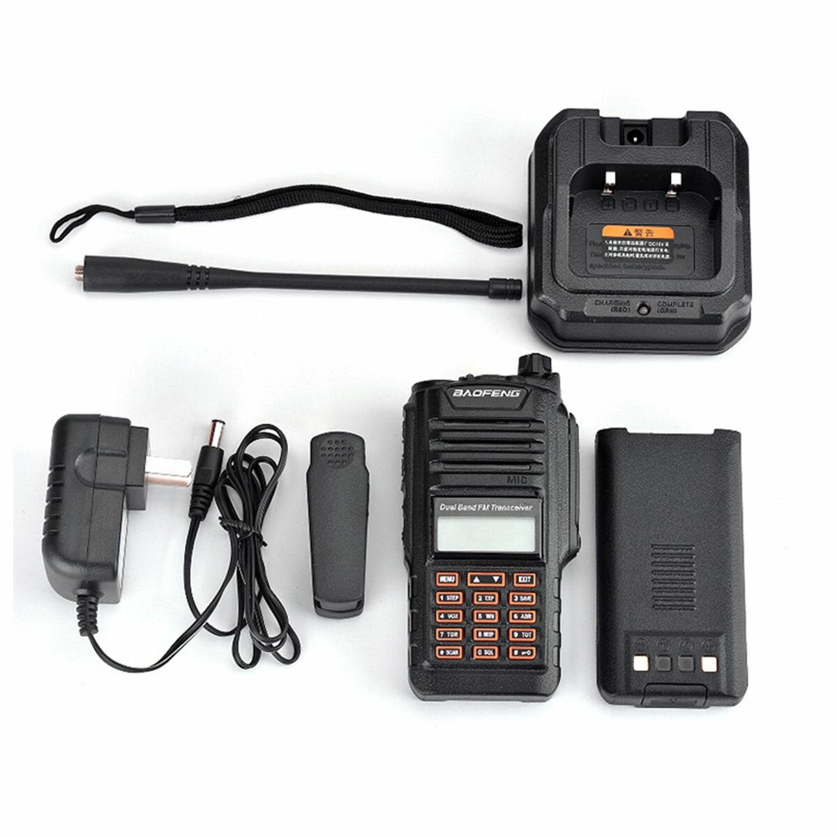 Baofeng Bf-uv9rplus 8w Ip68 Waterproof Walkie Talkie 128