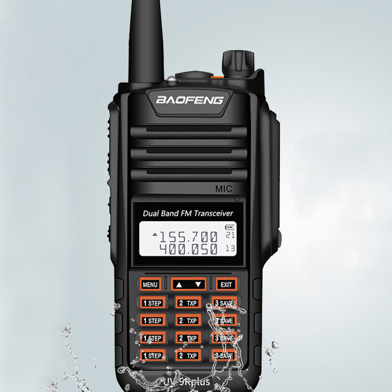Baofeng Bf-uv9rplus 8w Ip68 Waterproof Walkie Talkie 128